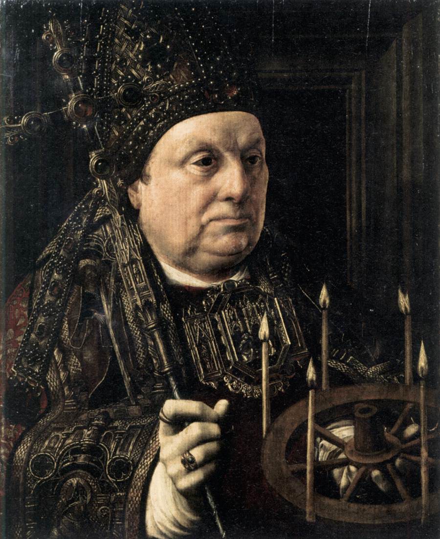 St Donatian by VERMEYEN, Jan Cornelisz.