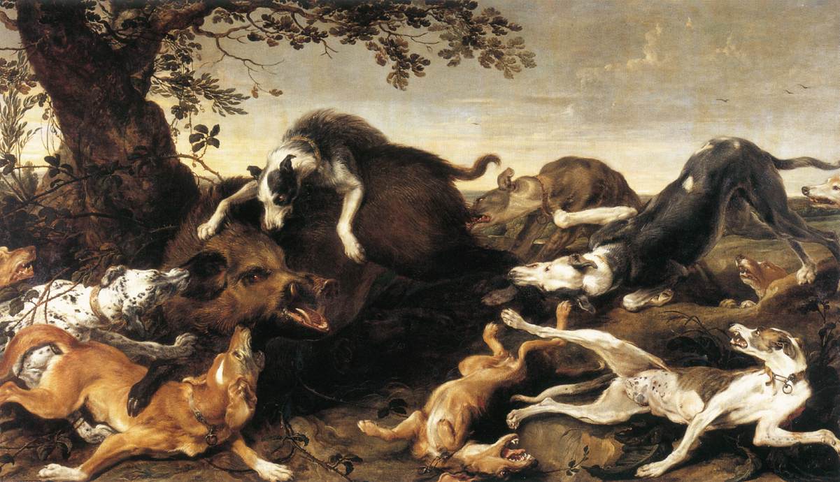 Wild Boar Hunt by