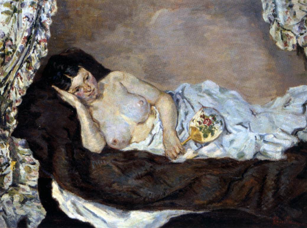 Reclining Nude by GUILLAUMIN, Armand