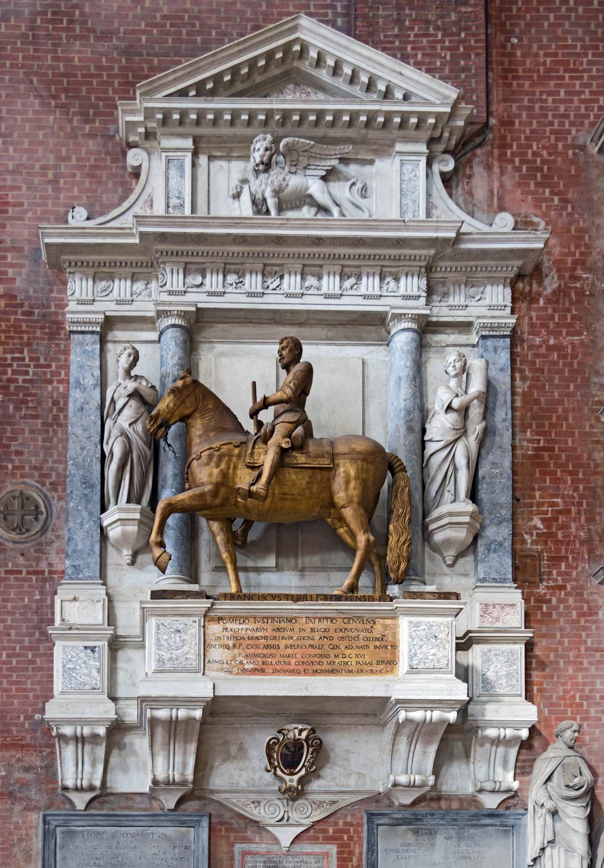 Equestrian Monument to General Pompeo Giustiniani by