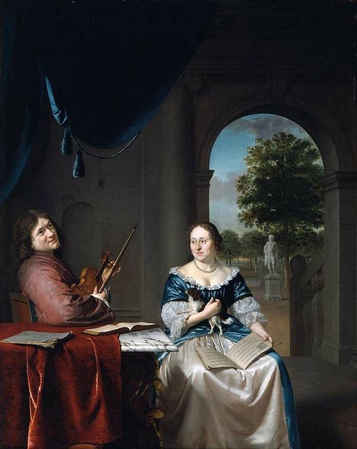 Johannes van Musschenbroeck and His Wife by