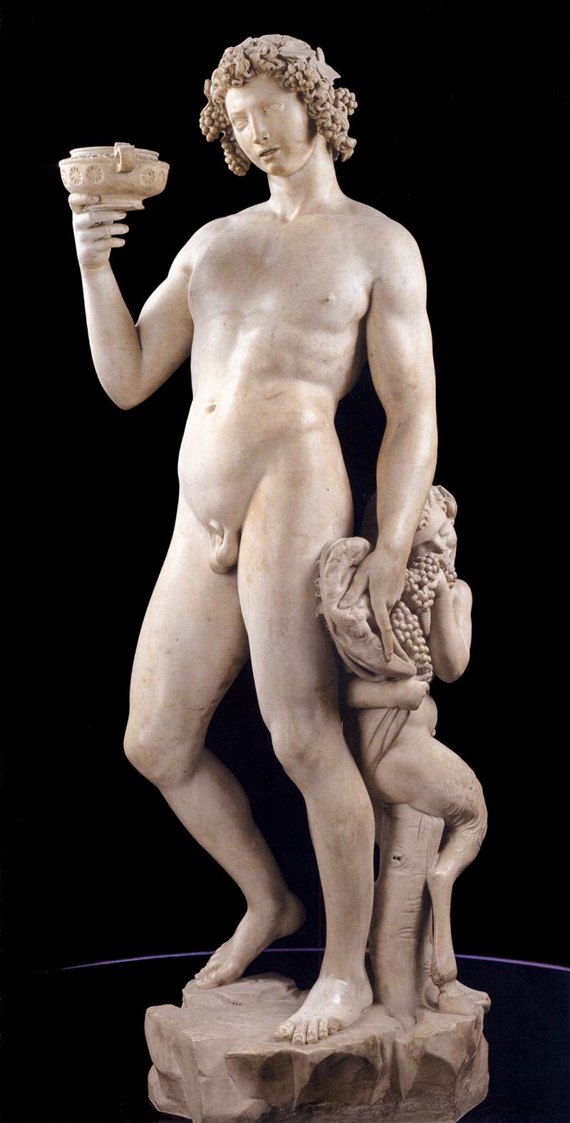 Bacchus by MICHELANGELO Buonarroti