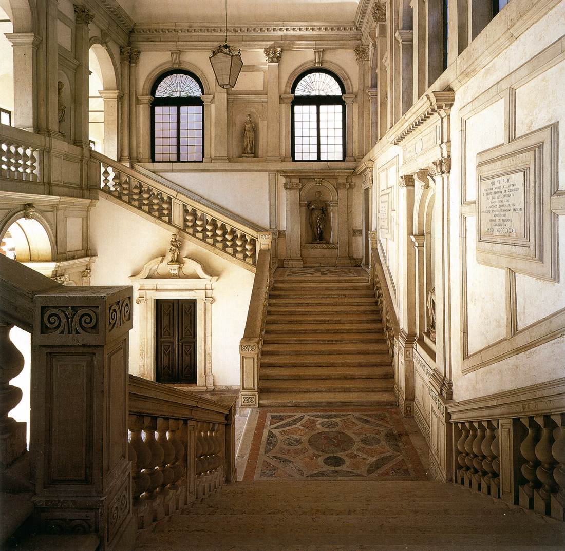 San Giorgio Monastery: Staircase by LONGHENA, Baldassare