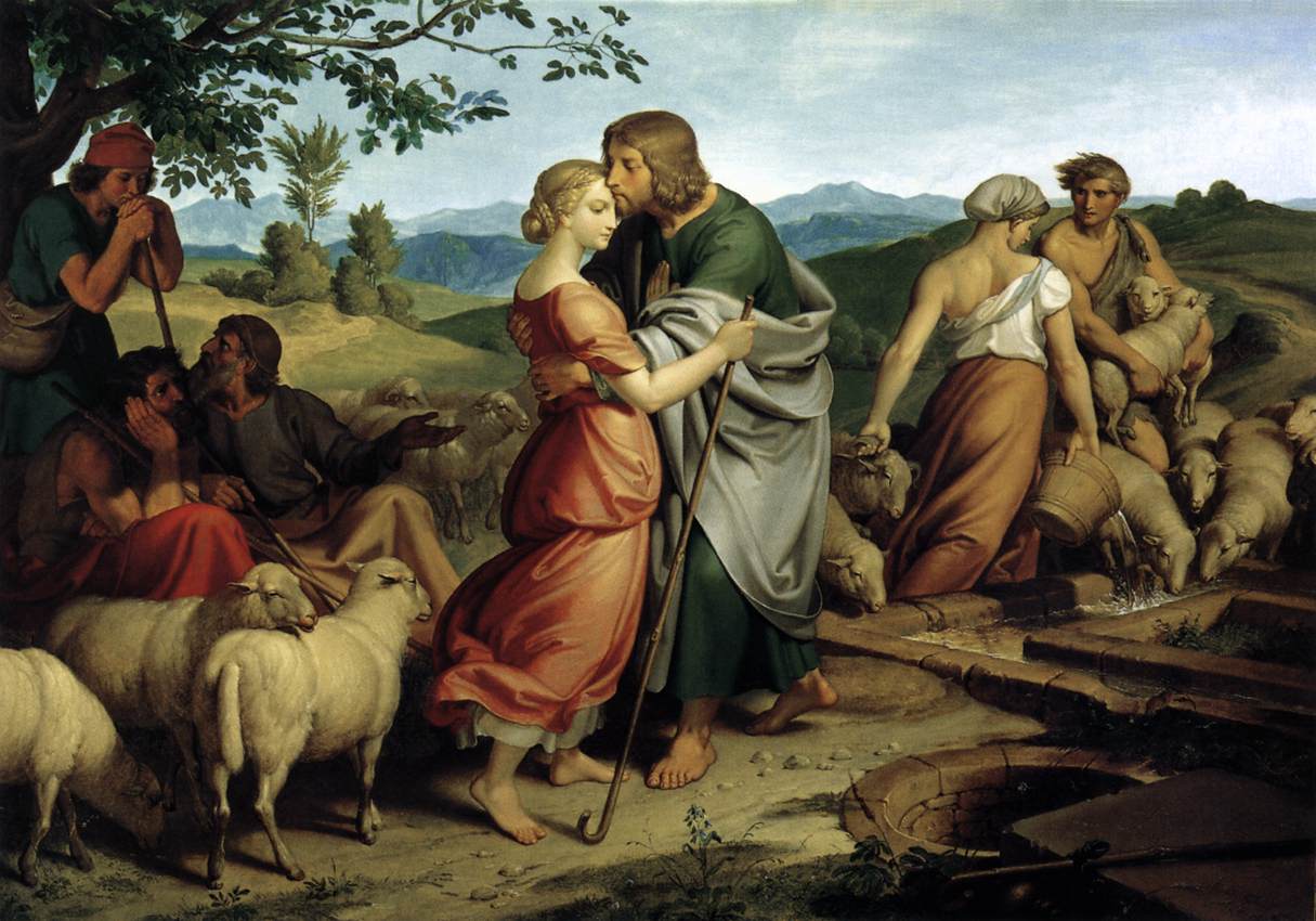 Jacob Encountering Rachel with her Father's Herds by