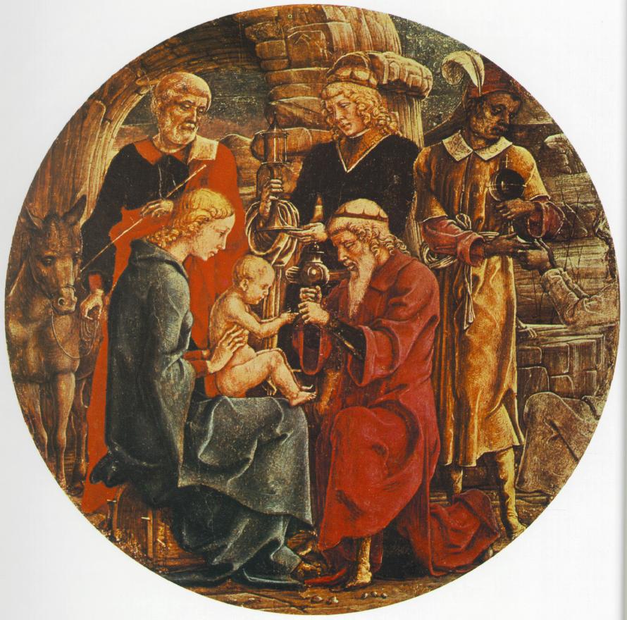 Adoration of the Magi (from the predella of the Roverella Polyptych) by TURA, Cosmè