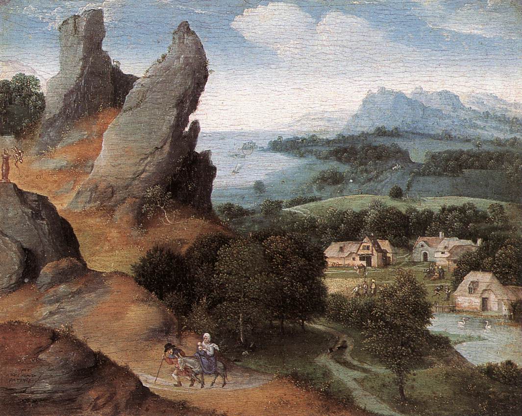 Landscape with the Flight into Egypt by