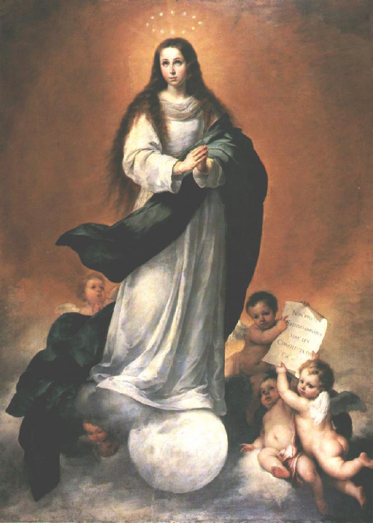 Immaculate Conception by MURILLO, Bartolomé Esteban