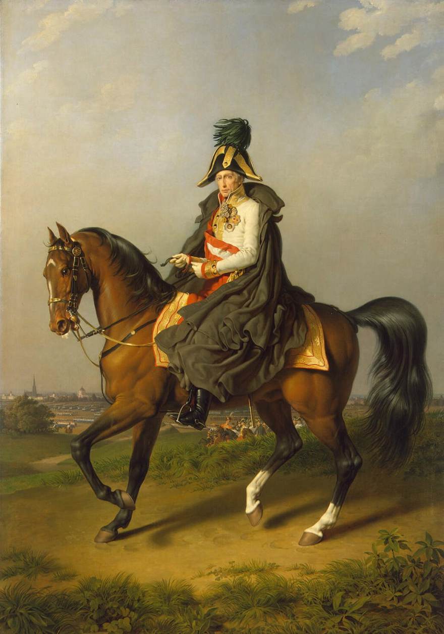 Equestrian Portrait of Franz I by