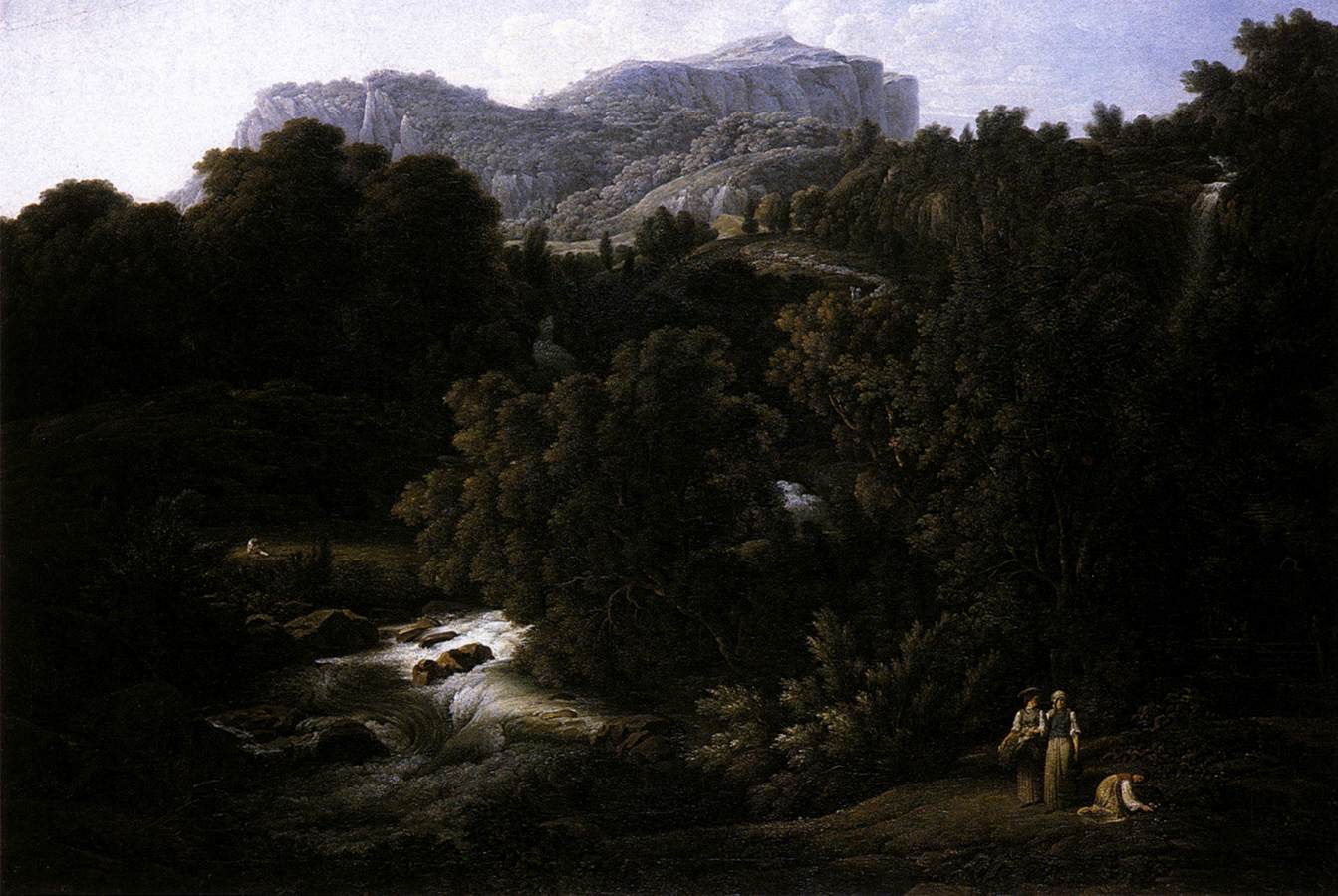 Mountain Scene by KOCH, Joseph Anton