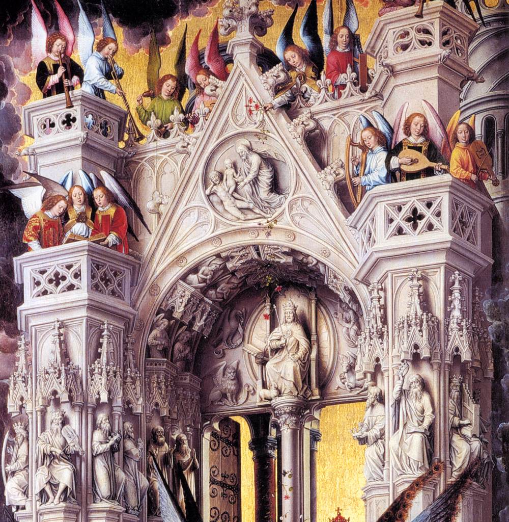 Last Judgment Triptych (detail) by MEMLING, Hans