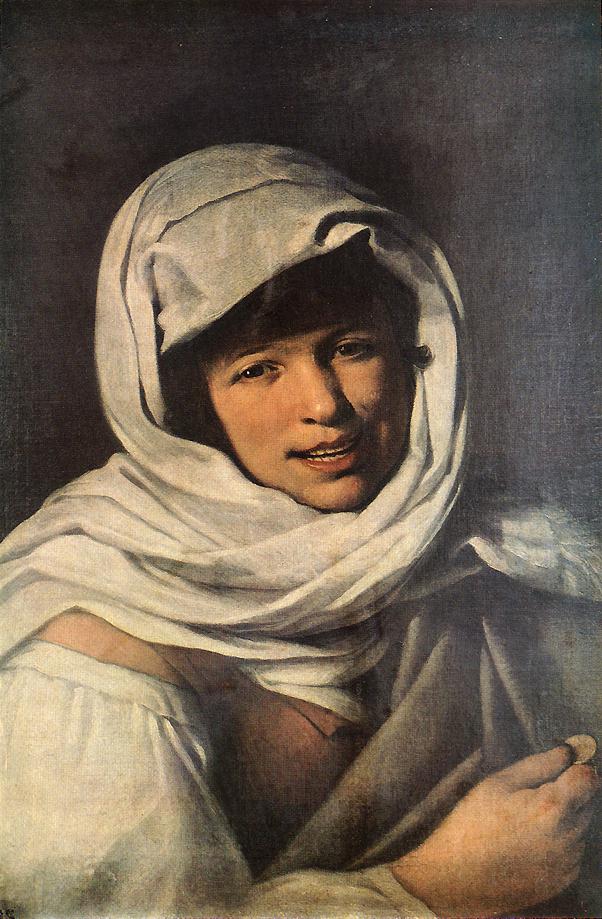 The Girl with a Coin (Girl of Galicia) by MURILLO, Bartolomé Esteban