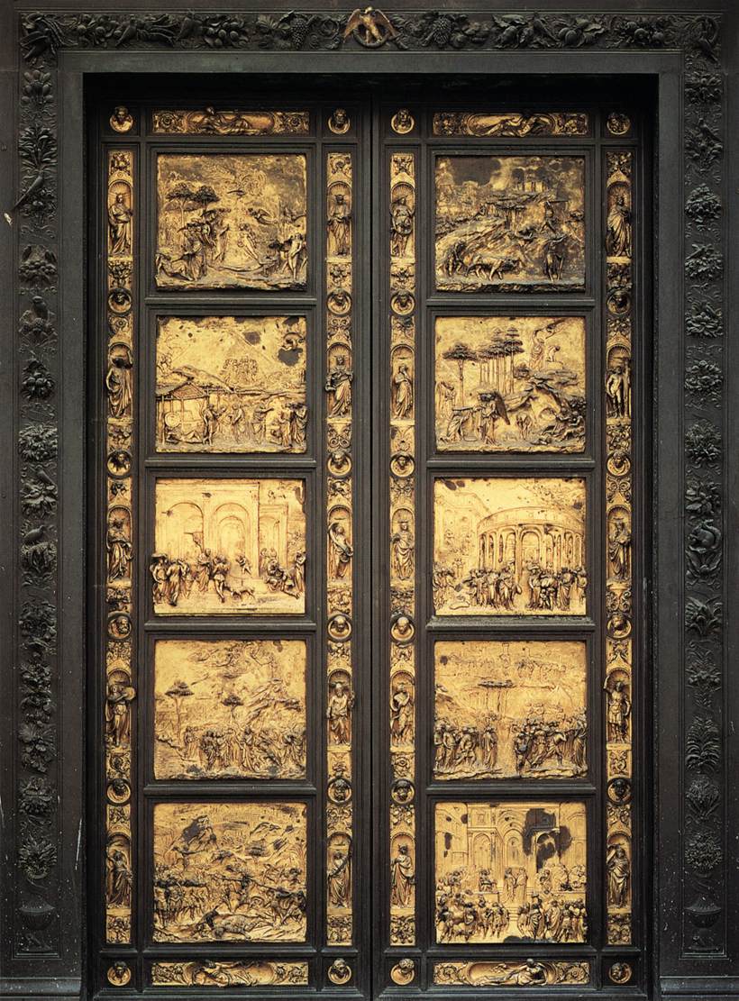 Eastern Door of the Baptistery (Porta del Paradiso) by GHIBERTI, Lorenzo