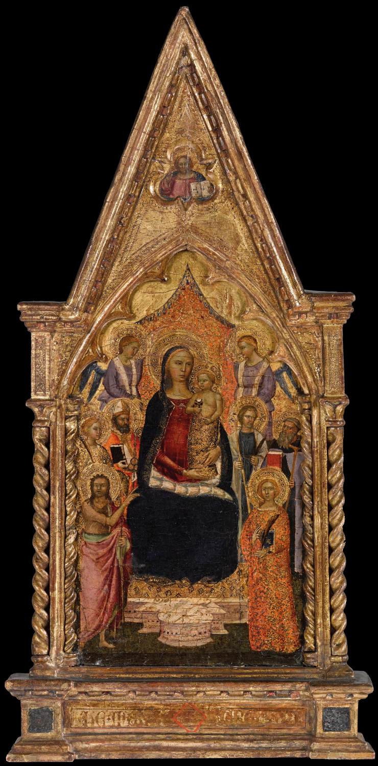 Madonna and Child with Saints and Angels by