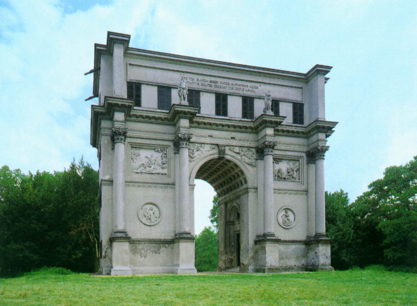 Triumphal Arch/Temple of Diana by HARDTMUTH, Joseph