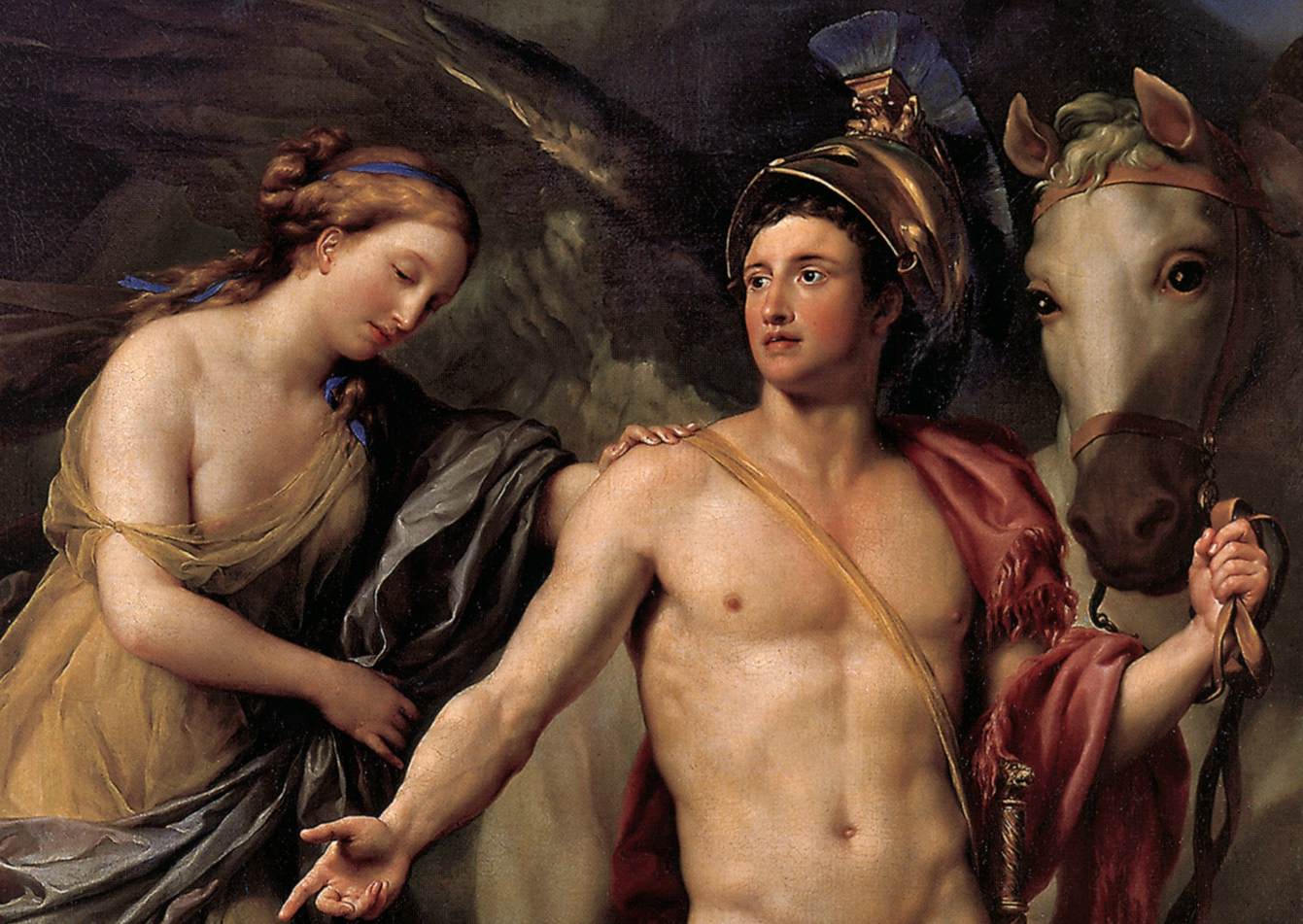 Perseus and Andromeda (detail) by MENGS, Anton Raphael