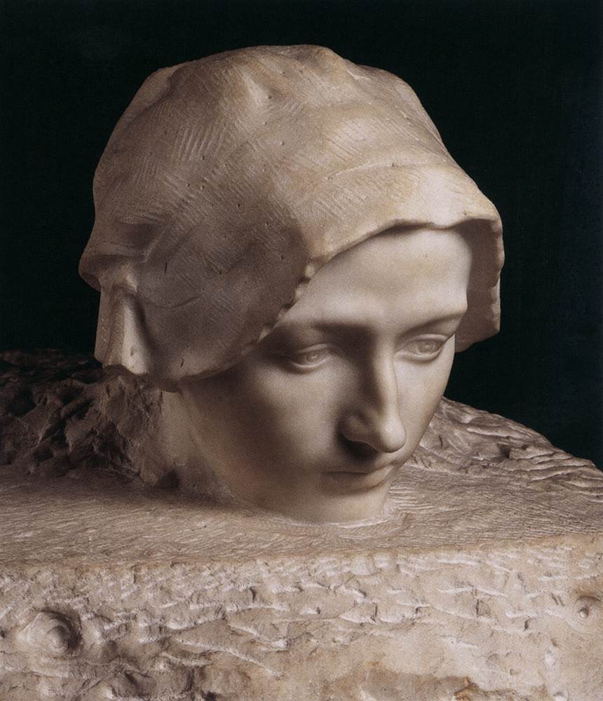 Thought (detail) by RODIN, Auguste