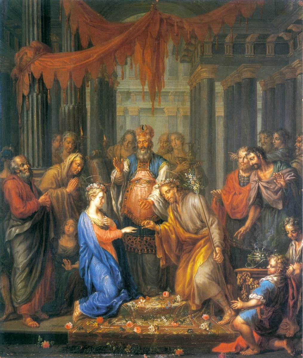 Betrothal of the Virgin by JANNECK, Franz Christoph