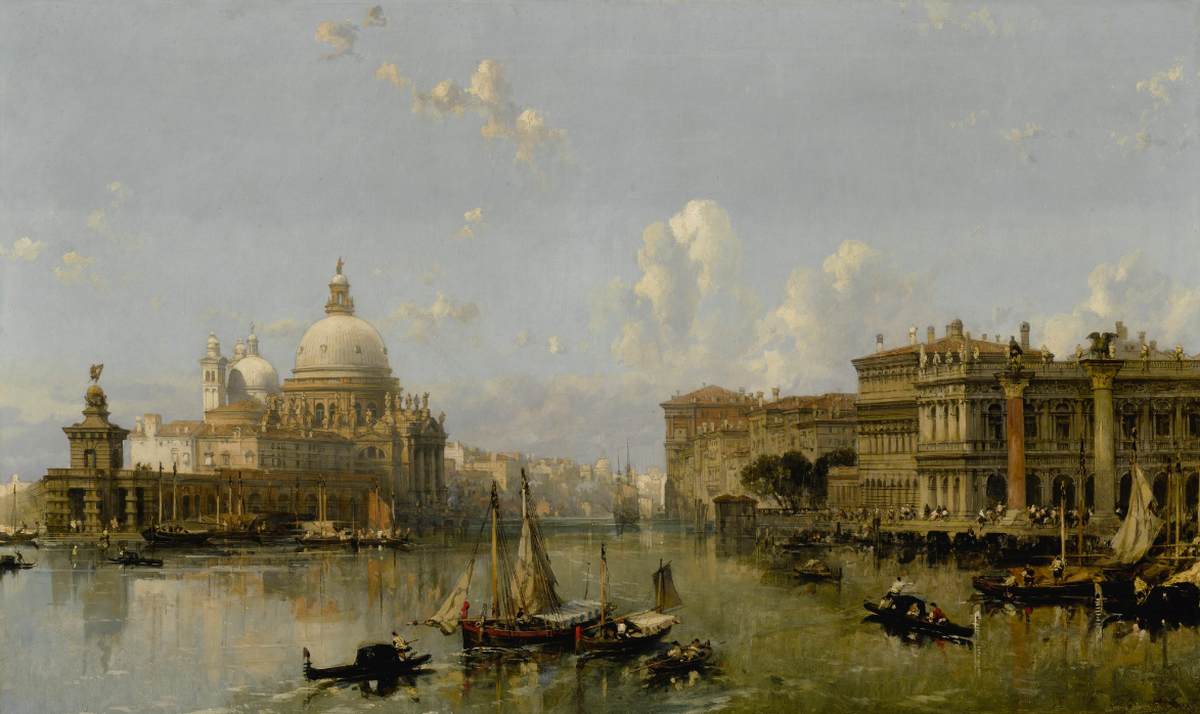 Venice, Approach to the Grand Canal by ROBERTS, David