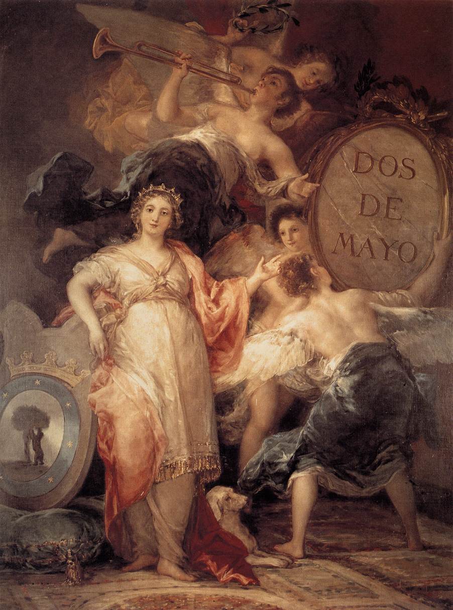 Allegory of the City of Madrid by GOYA Y LUCIENTES, Francisco de