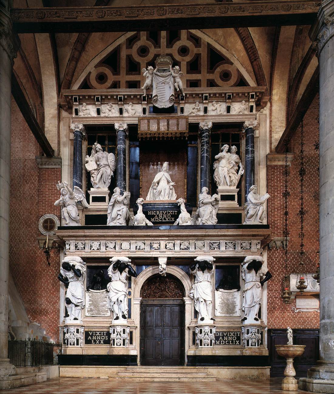 Monument to Doge Giovanni Pesaro by LONGHENA, Baldassare