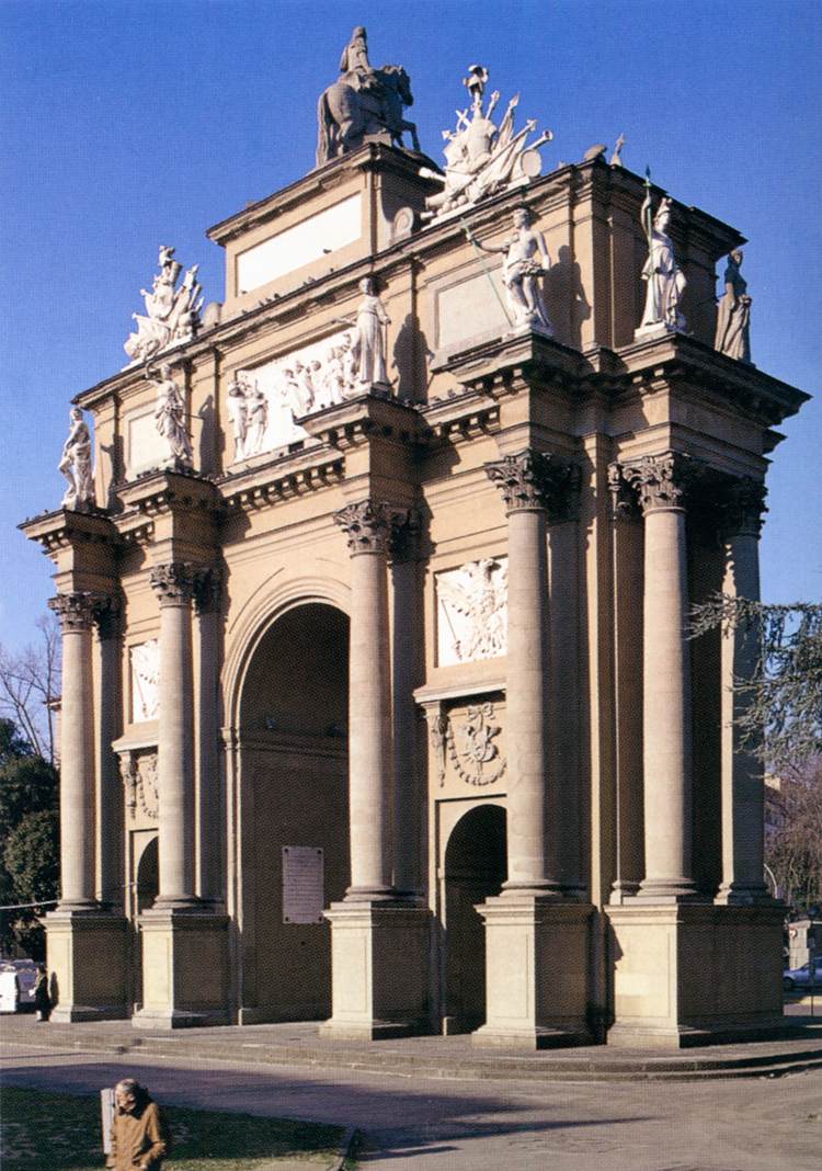 Triumphal Arch by JADOT, Jean-Nicolas