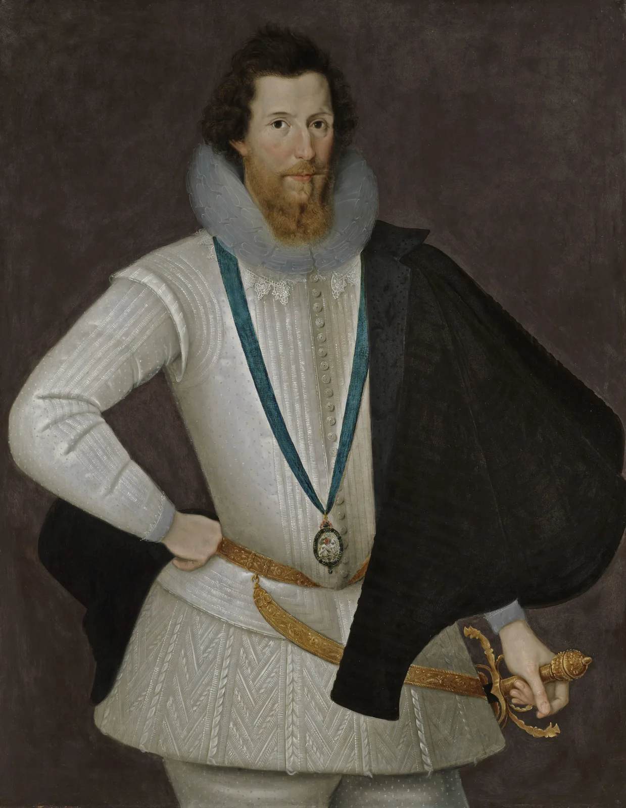 Robert Devereux, 2nd Earl of Essex by GHEERAERTS, Marcus the Younger