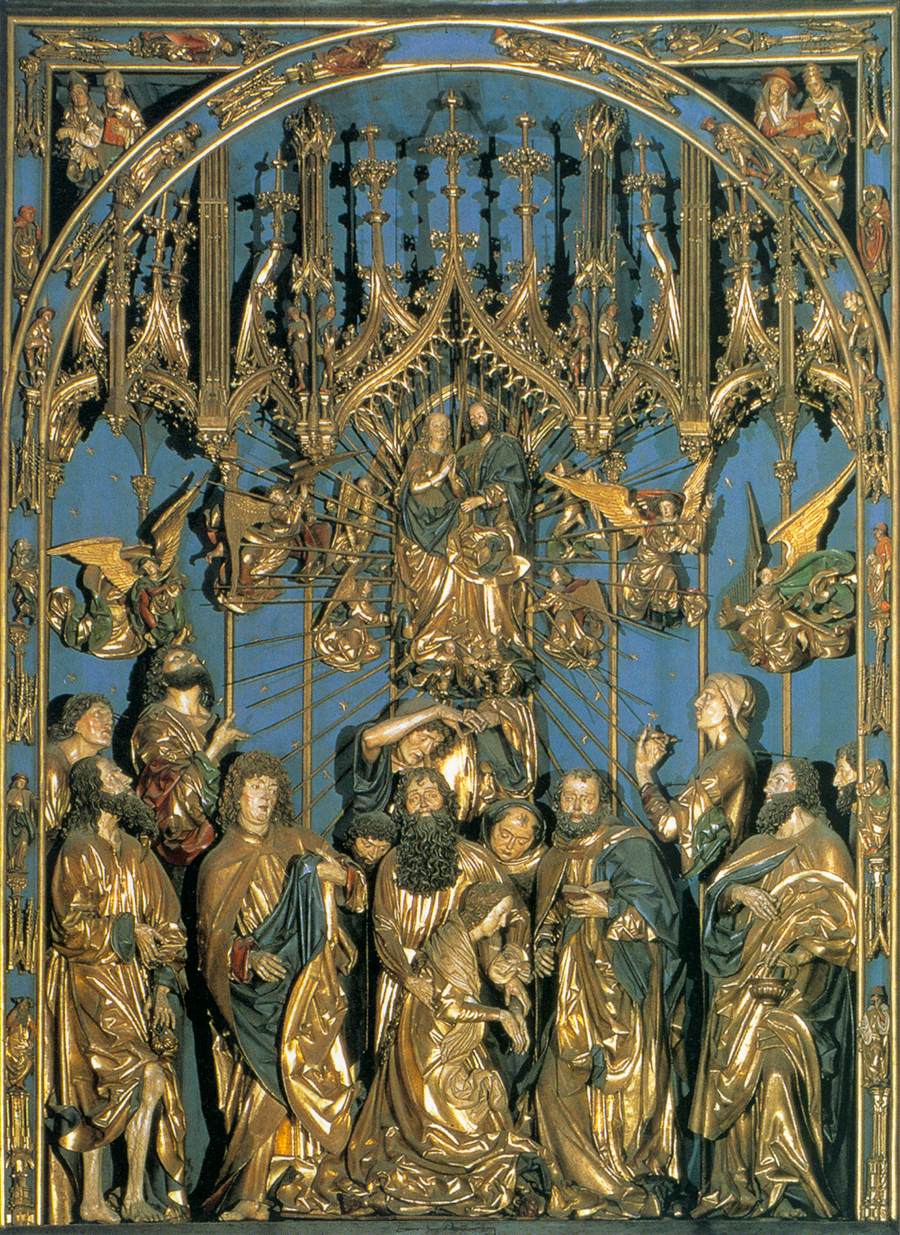 High Altar of St Mary (Dormition of the Virgin) by STOSS, Veit