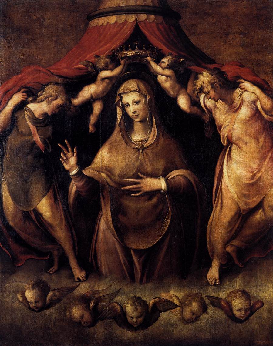 Coronation of the Virgin with Angels by