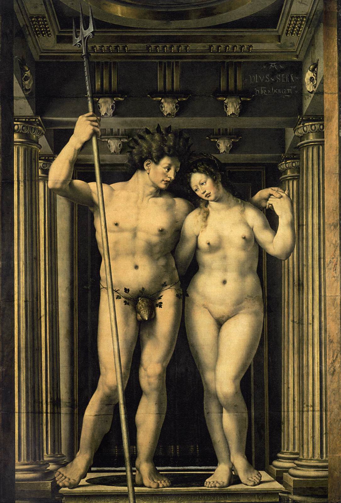 Neptune and Amphitrite by GOSSART, Jan