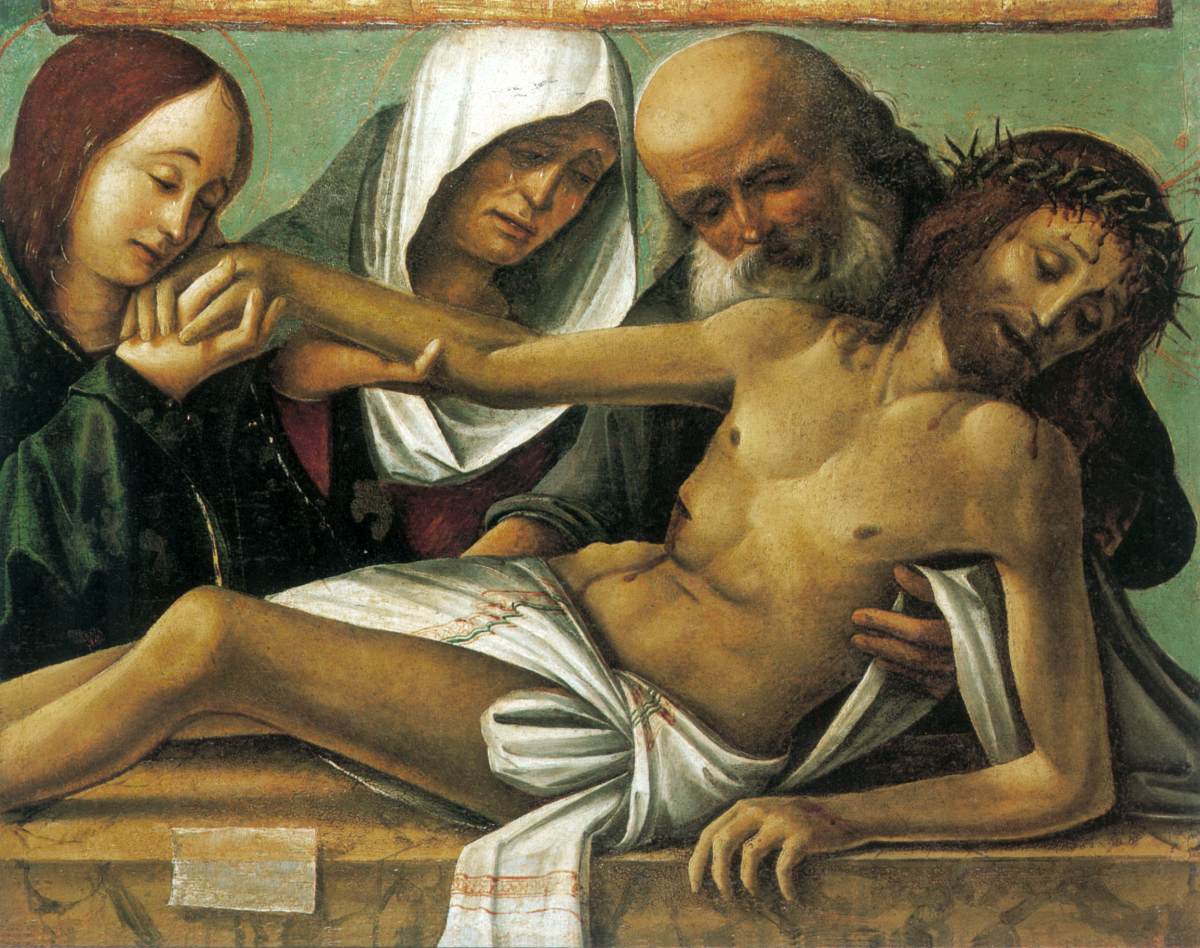 Entombment by CARRARI, Baldassare