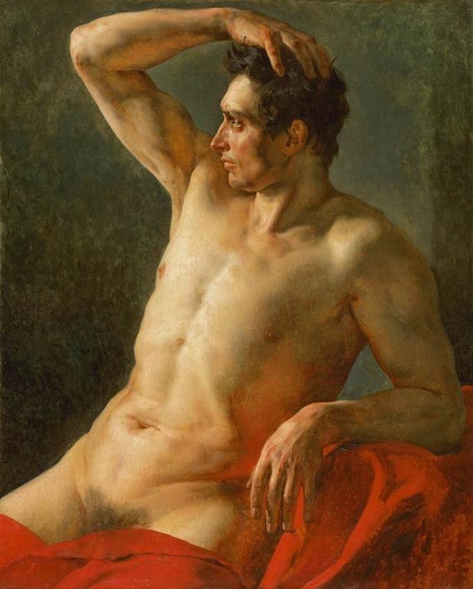 Torso of a Man by GÉRICAULT, Théodore