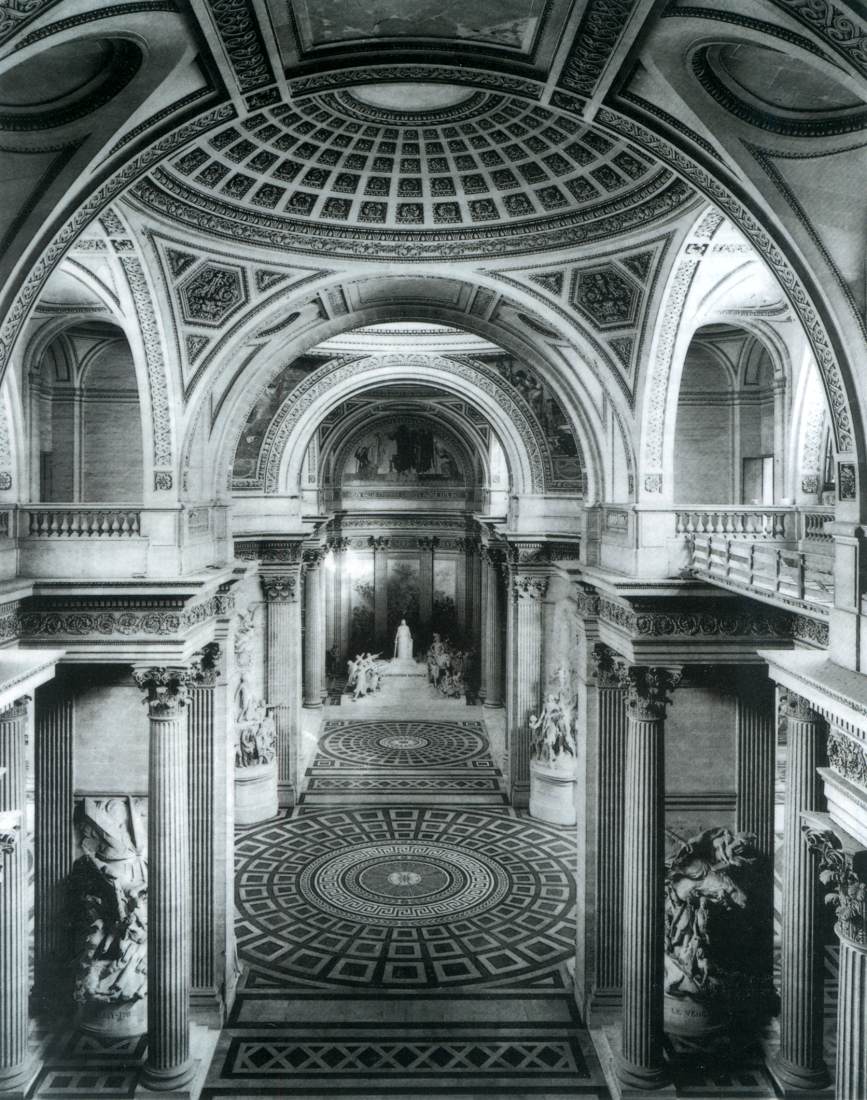 Interior view by SOUFFLOT, Jacques-Germain