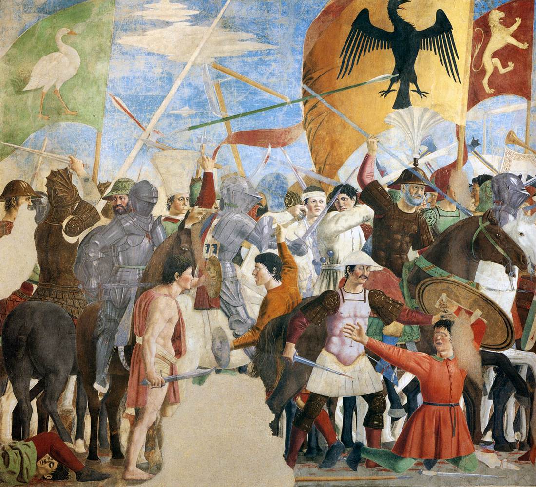 8. Battle between Heraclius and Chosroes (detail) by