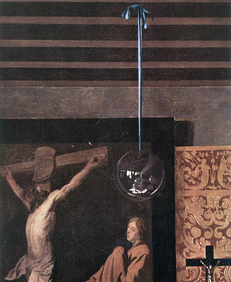 The Allegory of Faith (detail) by VERMEER, Johannes