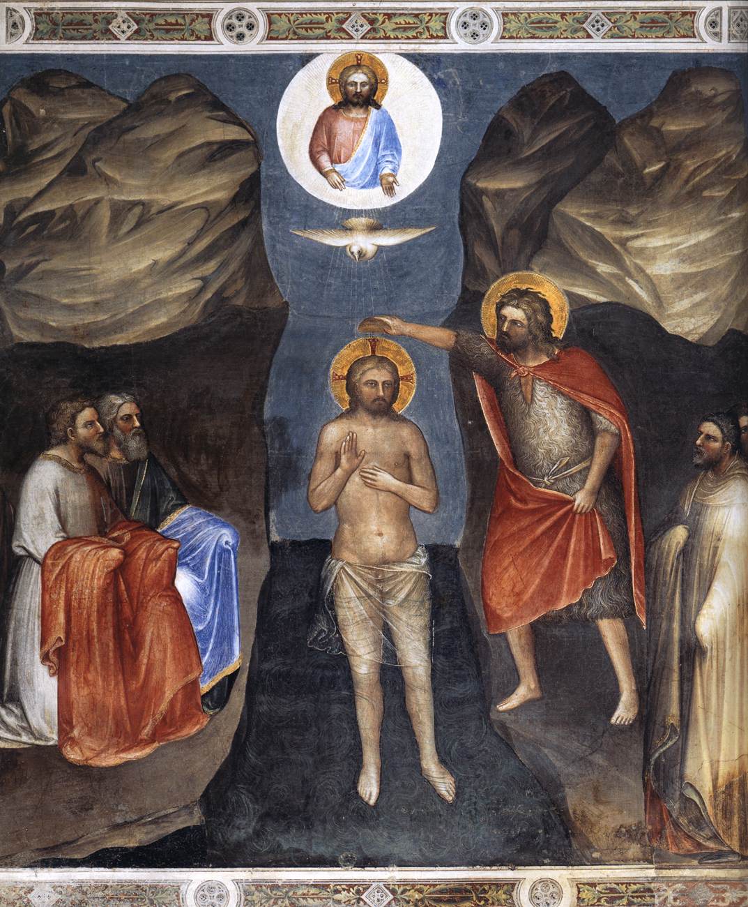 The Baptism of Christ by GIUSTO de' Menabuoi