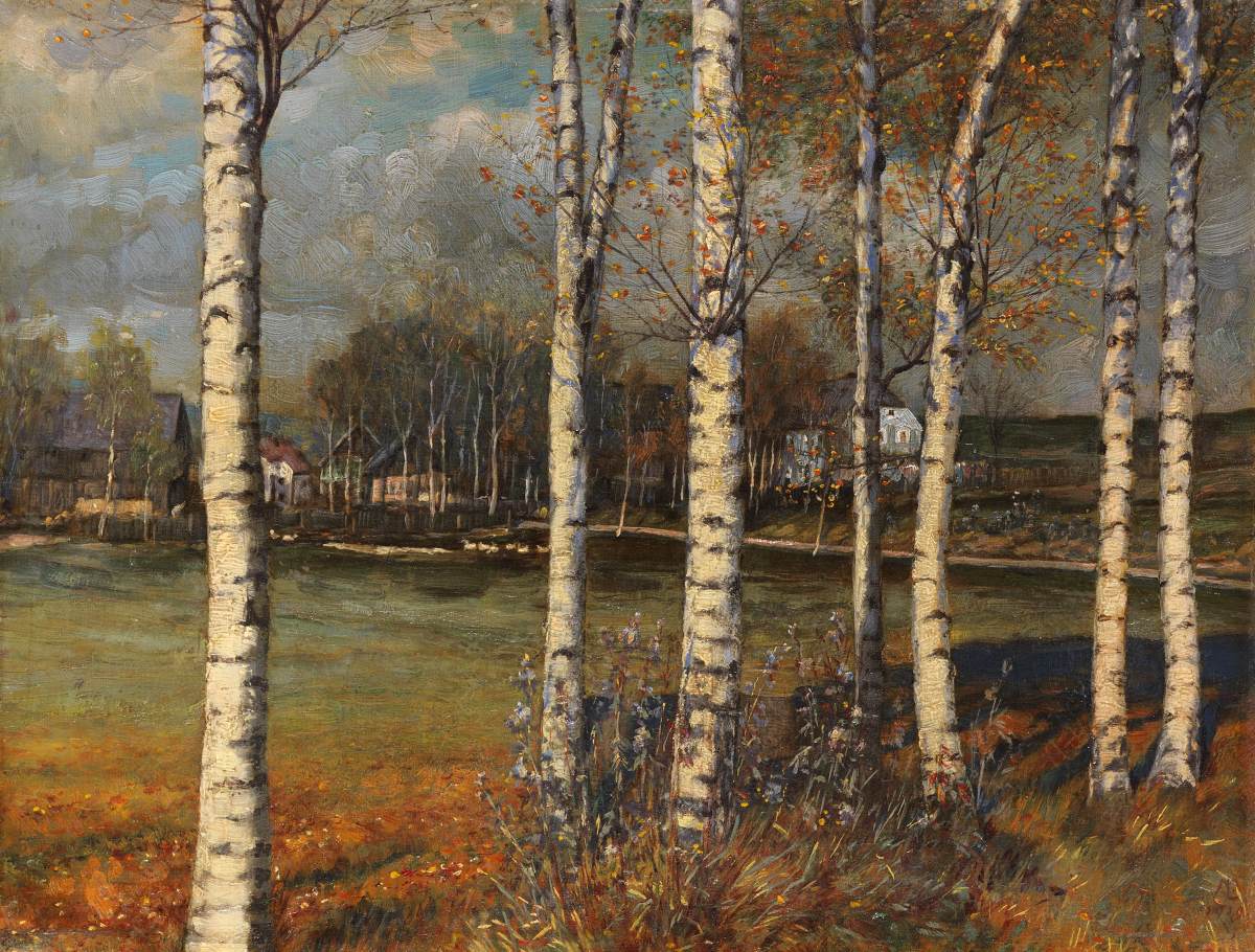 Birch Forest by LECHTER, Melchior