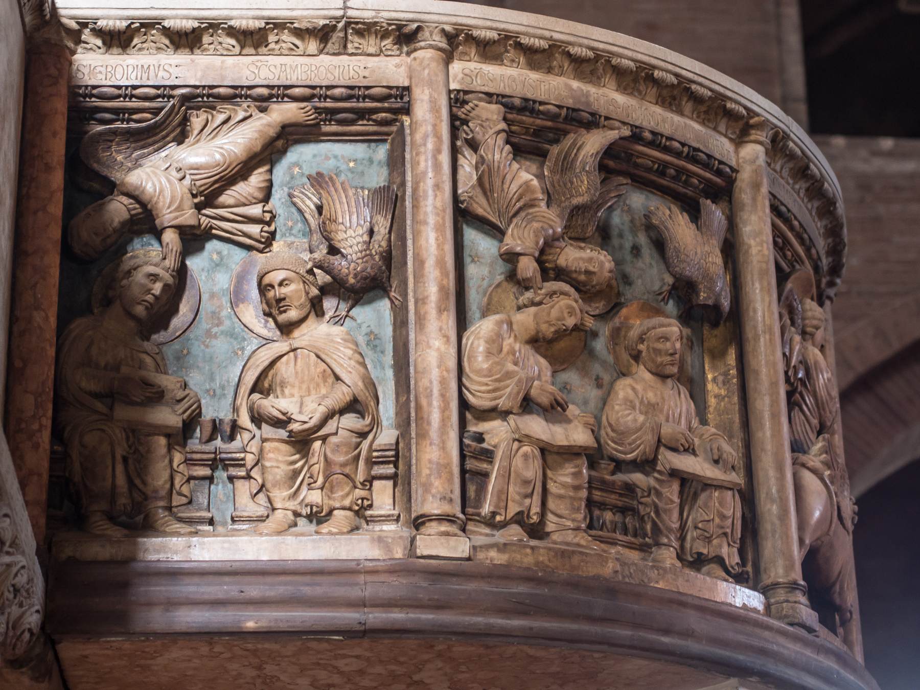 Pulpit (detail) by ANSELMO DA CAMPIONE