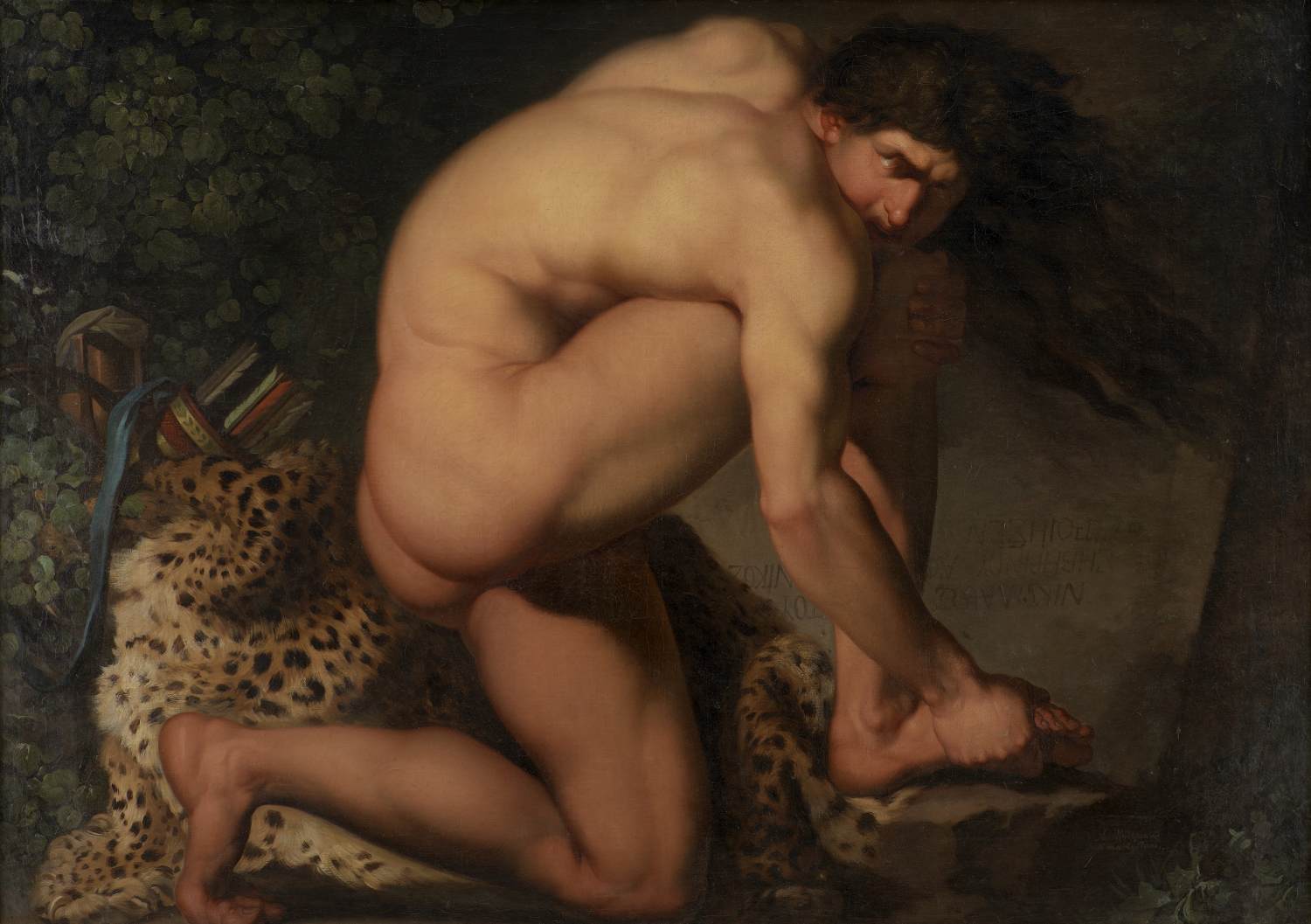 The Wounded Philoctetes by ABILDGAARD, Nicolai