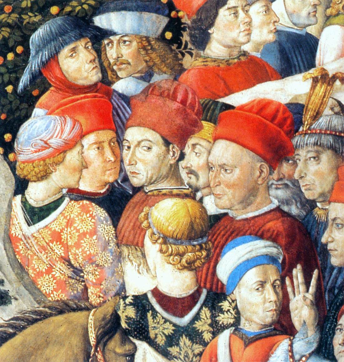 Procession of the Oldest King (detail) by