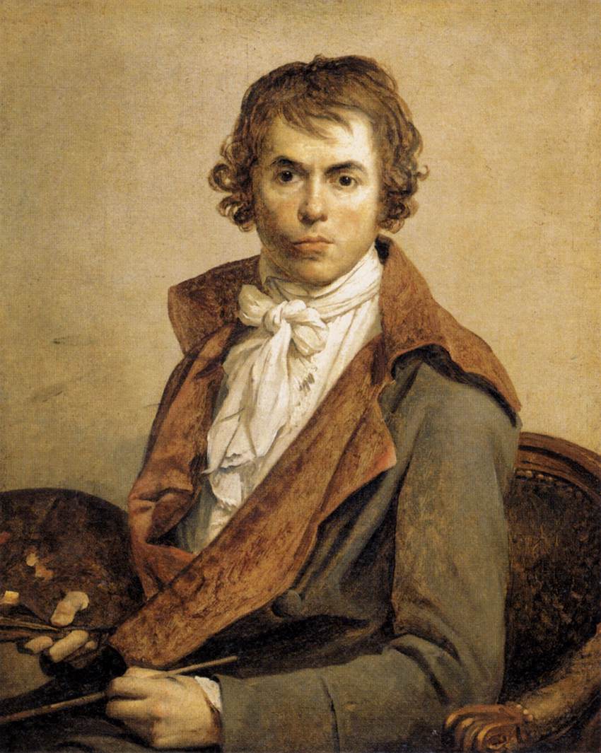 Portrait of the Artist by DAVID, Jacques-Louis