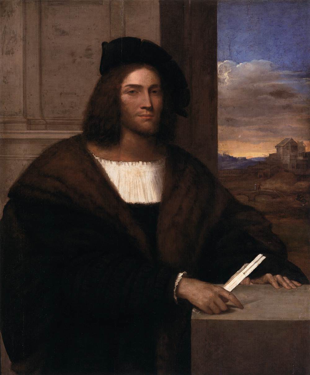 Portrait of a Man by SEBASTIANO DEL PIOMBO