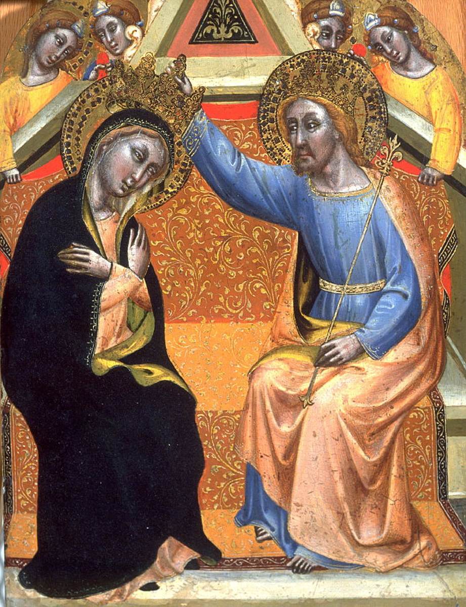 The Coronation of the Virgin by SIMONE DEI CROCEFISSI