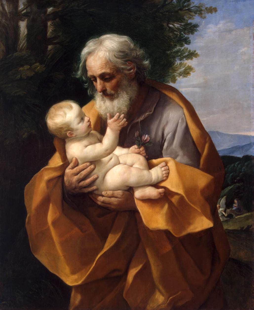 St Joseph with the Infant Jesus by