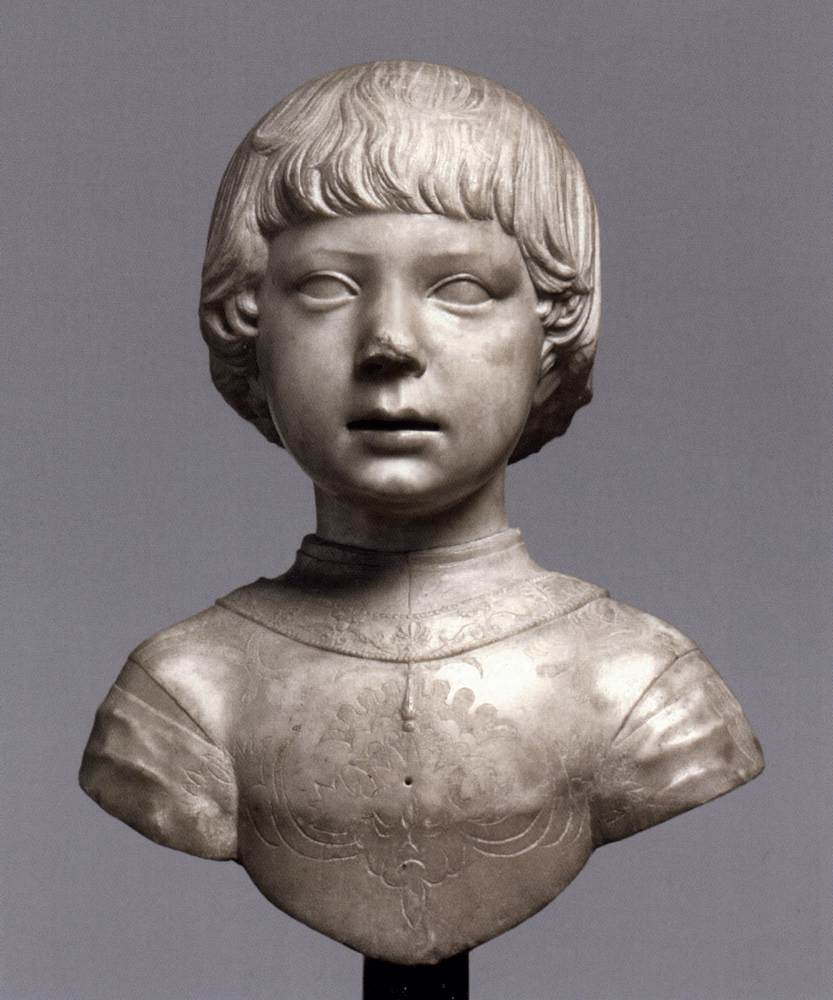 Bust of a Young Boy by