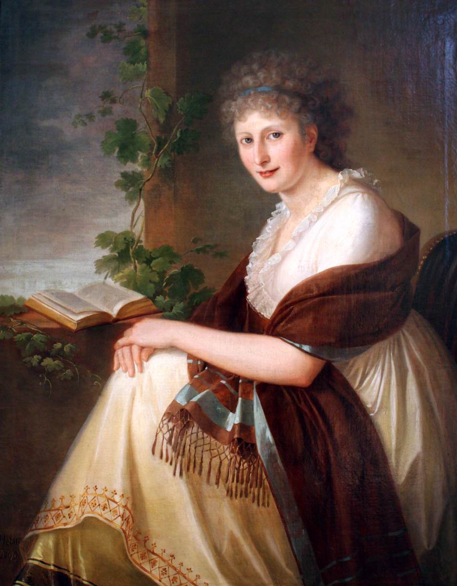 Baroness Elisabeth Christiane von Bouwinghausen by HETSCH, Philipp Friedrich von