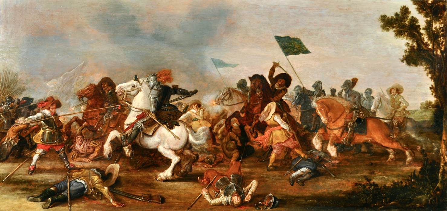 Battle Scene by MARTSZEN, Jan the Younger