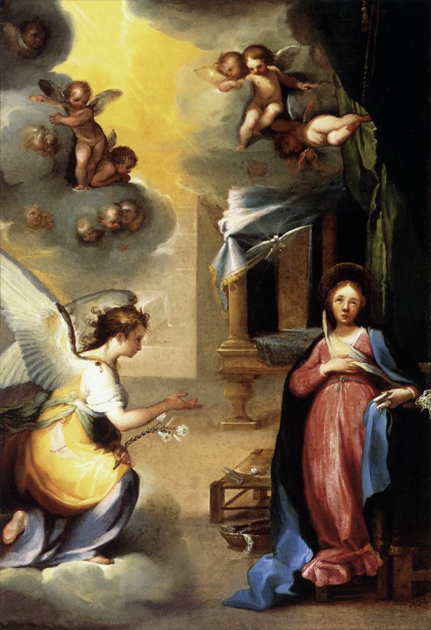 The Annunciation by SALIMBENI, Ventura