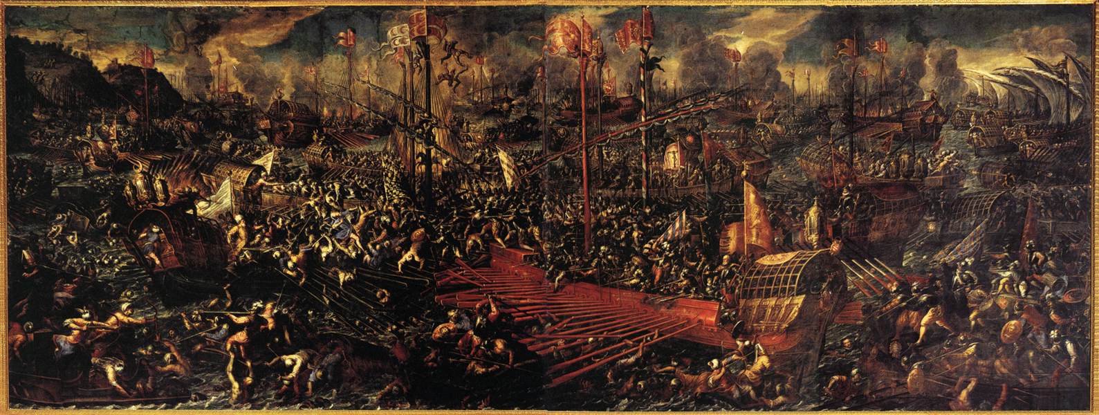 Battle of Lepanto by VICENTINO, Andrea