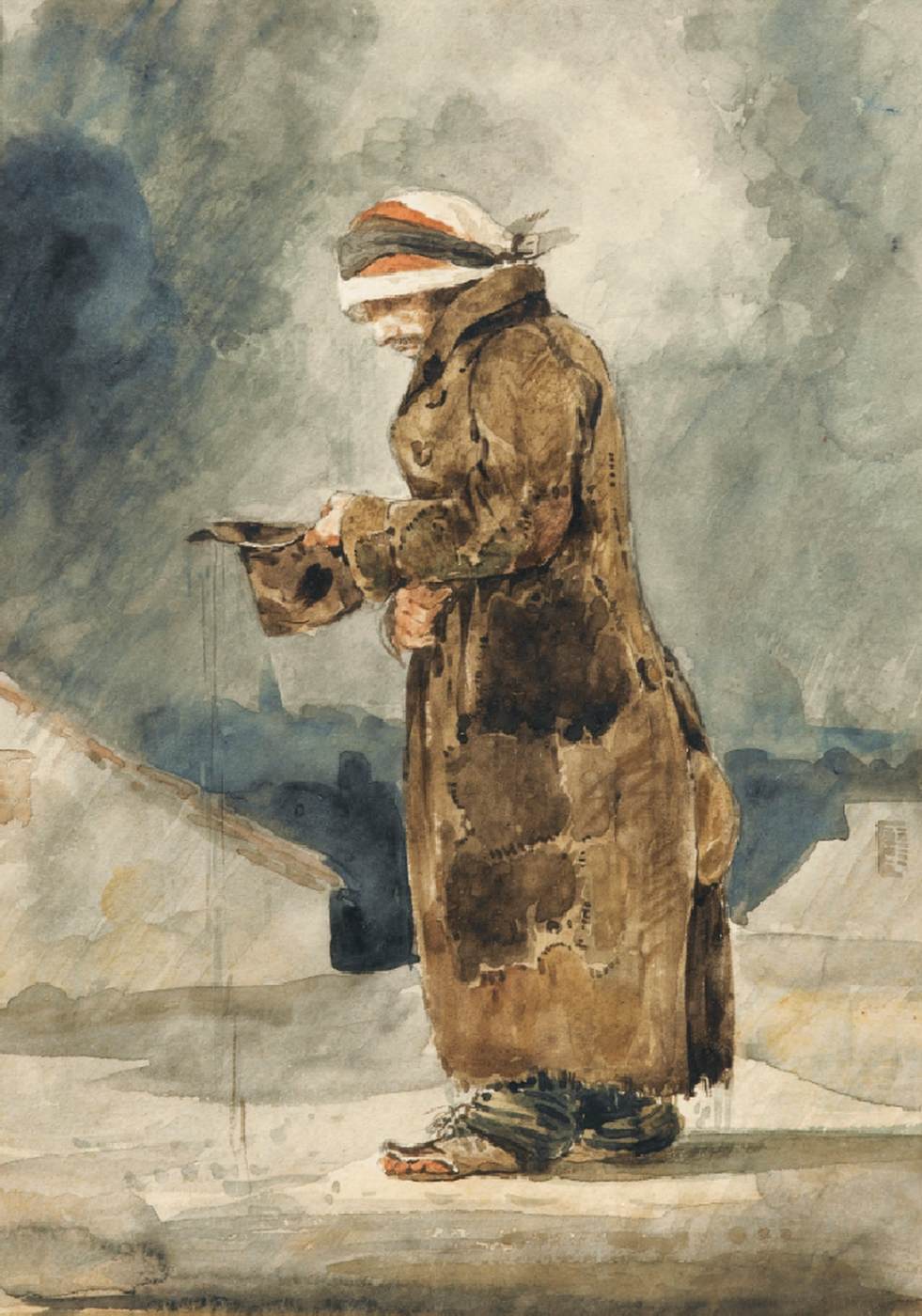 The English Beggar by DELACROIX, Eugène