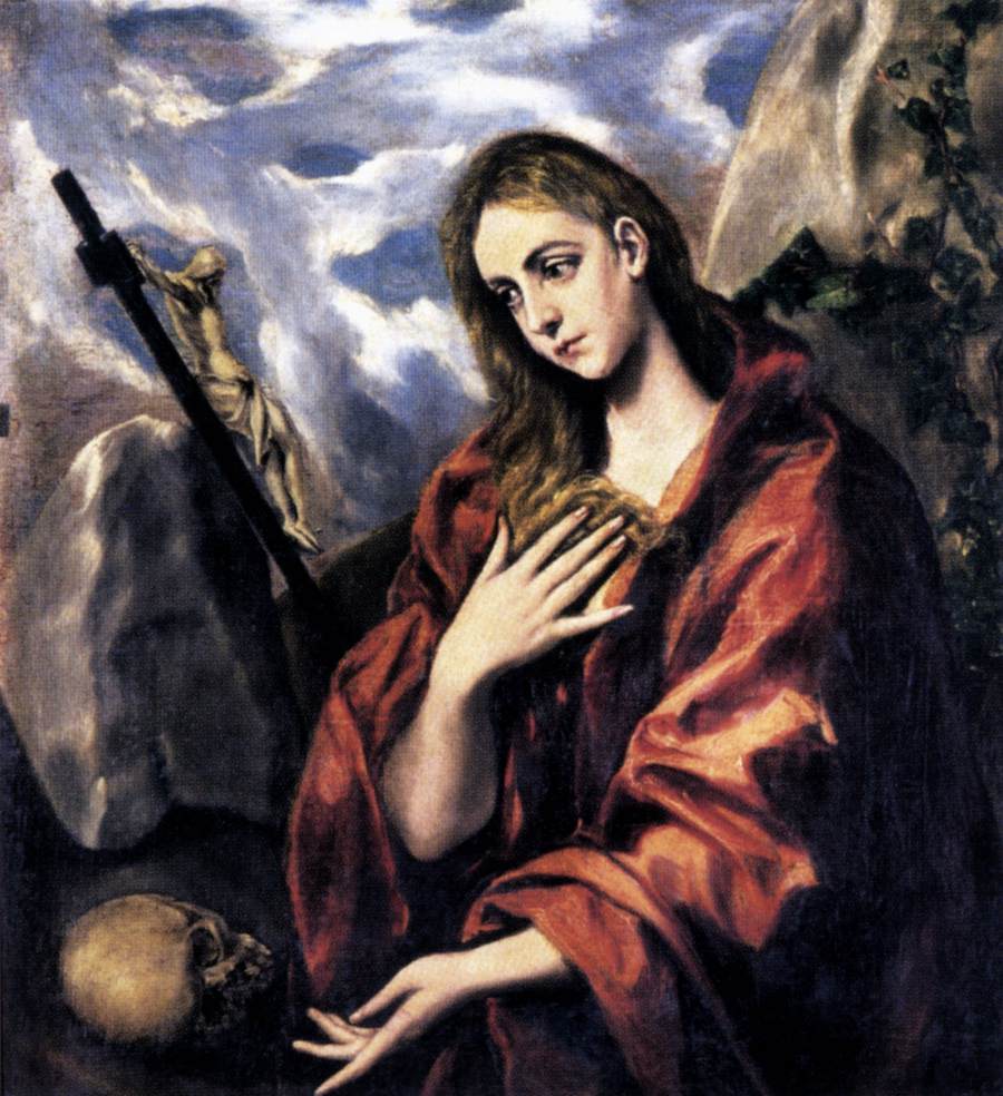 Mary Magdalen in Penitence by